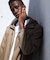 new basic　Nylon Rip Stop Wind Parka