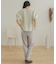 ジョーゼットワイドパンツ