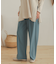 ジョーゼットワイドパンツ