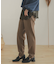 ヘリンボンテーパードパンツ
