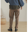 ヘリンボンテーパードパンツ