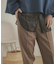 ヘリンボンテーパードパンツ