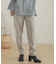 ヘリンボンテーパードパンツ