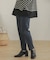 ヘリンボンテーパードパンツ