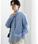 『ユニセックス』ストライプレギュラーカラーネクタイシャツ