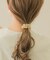 ギャザーパールヘアポニー