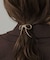 メタルノットリボンヘアカフセット
