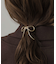 メタルノットリボンヘアカフセット