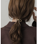 メタルノットリボンヘアカフセット