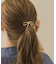 メタルノットリボンヘアカフセット