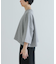 ショート丈ハーフスリーブカットソー