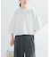 ショート丈ハーフスリーブカットソー