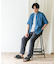 『XLサイズ／WEB限定』ツイルリネン イージートラウザー