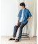 『XLサイズ／WEB限定』ツイルリネン イージートラウザー