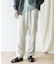 『XLサイズ／WEB限定』ツイルリネン イージートラウザー