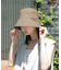『WEB限定』『UVカット』UVダウンブリムハット