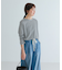 テンセルコットンボーダーカットソー