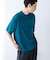 『別注』crepuscule×UR　Washi Knit Short-Sleeve T-shirts