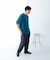 『別注』crepuscule×UR　Washi Knit Short-Sleeve T-shirts