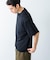 『別注』crepuscule×UR　Washi Knit Short-Sleeve T-shirts