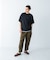 『別注』crepuscule×UR　Washi Knit Short-Sleeve T-shirts