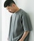 鹿の子 ダブルフェイス ショートスリーブ Tシャツ