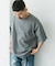 鹿の子 ダブルフェイス ショートスリーブ Tシャツ