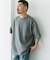 鹿の子 ダブルフェイス ショートスリーブ Tシャツ