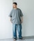 鹿の子 ダブルフェイス ショートスリーブ Tシャツ