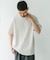鹿の子 ダブルフェイス ショートスリーブ Tシャツ