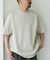 鹿の子 ダブルフェイス ショートスリーブ Tシャツ