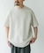鹿の子 ダブルフェイス ショートスリーブ Tシャツ