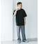 鹿の子 ダブルフェイス ショートスリーブ Tシャツ