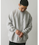 『XLサイズ／WEB限定』裏起毛クルーネックスウェット
