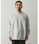 『XLサイズ／WEB限定』裏起毛クルーネックスウェット
