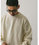 『XLサイズ／WEB限定』裏起毛クルーネックスウェット