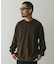 『XLサイズ／WEB限定』『UR TECH』裏起毛ワッフルロングスリーブTシャツ