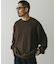 『XLサイズ／WEB限定』『UR TECH』裏起毛ワッフルロングスリーブTシャツ
