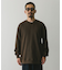 『XLサイズ／WEB限定』『UR TECH』裏起毛ワッフルロングスリーブTシャツ