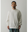 『XLサイズ／WEB限定』『UR TECH』裏起毛ワッフルロングスリーブTシャツ