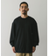 『XLサイズ／WEB限定』『UR TECH』裏起毛ワッフルロングスリーブTシャツ