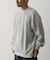 『XLサイズ／WEB限定』『UR TECH』裏起毛ワッフルロングスリーブTシャツ