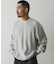 『XLサイズ／WEB限定』『UR TECH』裏起毛ワッフルロングスリーブTシャツ