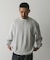『XLサイズ／WEB限定』『UR TECH』裏起毛ワッフルロングスリーブTシャツ
