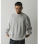 『XLサイズ／WEB限定』『UR TECH』裏起毛ワッフルロングスリーブTシャツ
