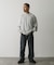 『XLサイズ／WEB限定』『UR TECH』裏起毛ワッフルロングスリーブTシャツ