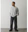 『XLサイズ／WEB限定』『UR TECH』裏起毛ワッフルロングスリーブTシャツ