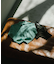 『ユニセックス』メッシュ衿付きカーディガン