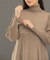 『WEB限定』タートルネックデザインスリーブワンピース