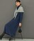 『WEB限定』タートルネックデザインスリーブワンピース